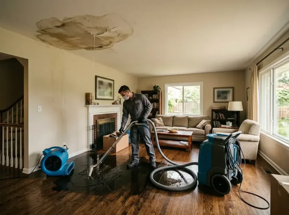 attic-pipe-burst-ceiling-drip-008 — frequently asked questions, Water Damage Restoration & Carpet Care in Elroy, NC